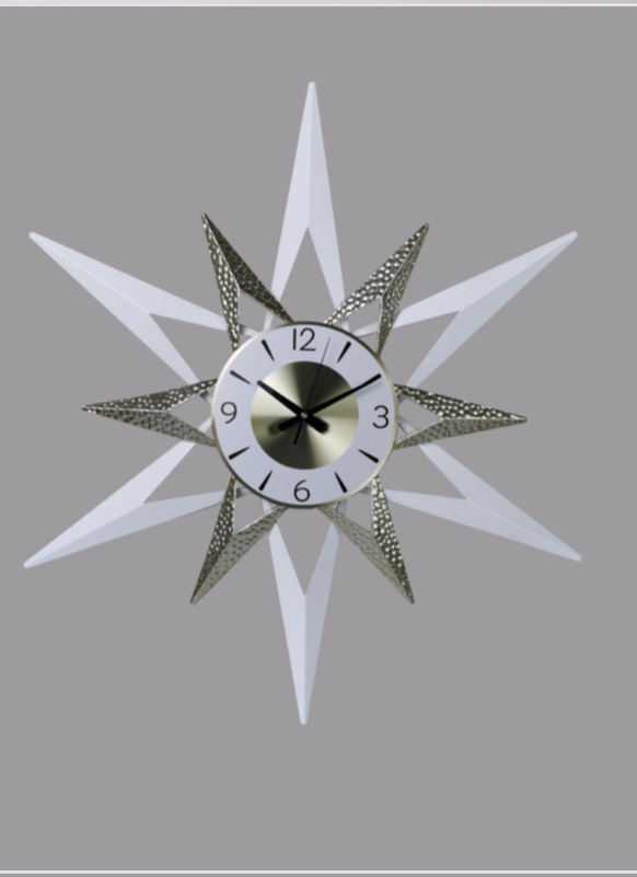 שעון קיר מעוצב יוקרתי SK 80 כוכב