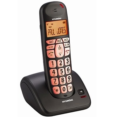 טלפוןאלחוטי כבדי שמיעה HYUNDAI HDT-L100