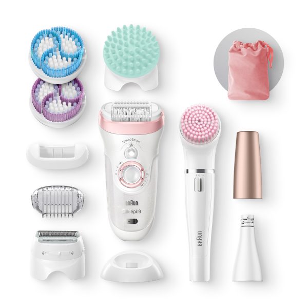 ⁦מסיר שיער Braun Beauty DELUXE Set SES 9-985BS⁩ – תמונה ⁦2⁩