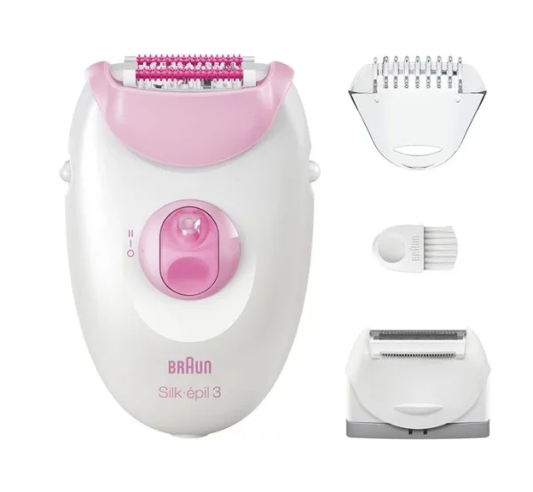 ⁦מכשיר להסרת שיער בראון Braun Silk-epil 3 3031⁩ – תמונה ⁦2⁩