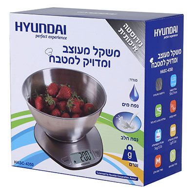 ‏משקל מטבח Hyundai HASC-4350 יונדאי