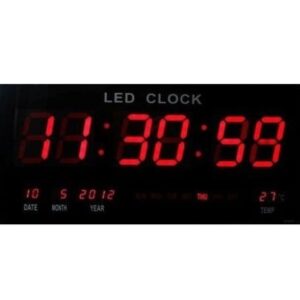 שעון קיר LED חשמלי HB4823