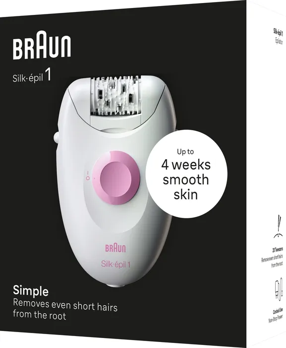 מסיר שיער חשמלי Braun Silk Epil 1-000