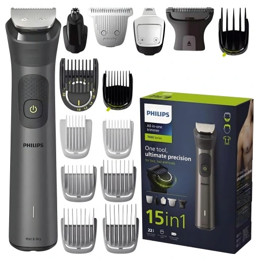 Philips Multigroom 7000 Mg7940 15 Trymer 15W1 Do Brody Wlosow Ciala 180 Min
